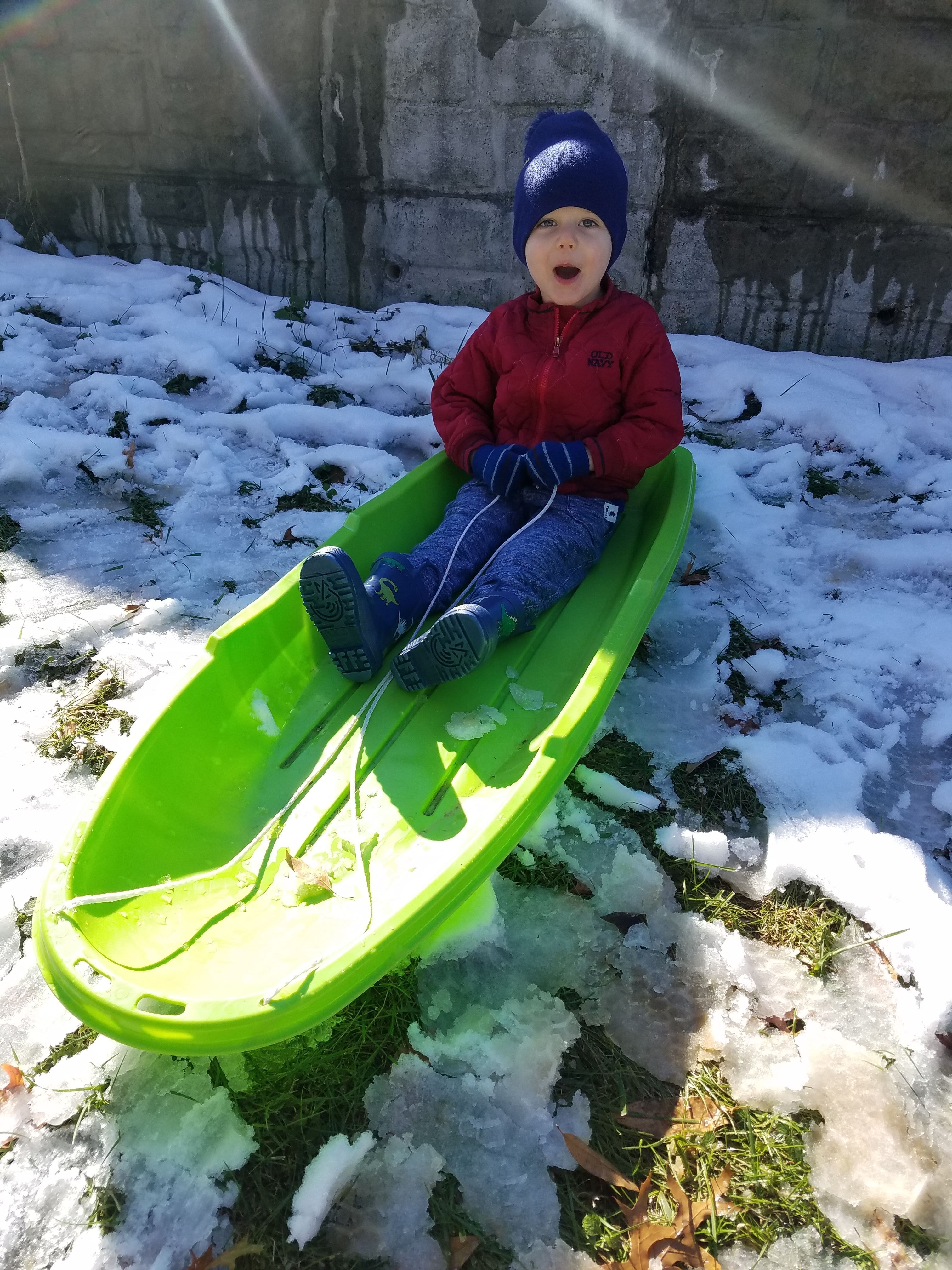 Sledding